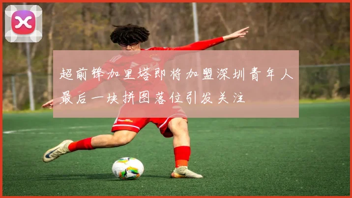 超前锋加里塔即将加盟深圳青年人最后一块拼图落位引发关注